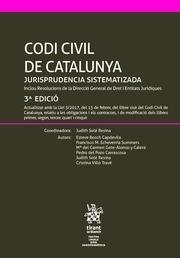 CODI CIVIL DE CATALUNYA.JURISPRUDENCIA SISTEMATIZADA(3ª EDICIÓ 2017) | 9788491690818 | BOSCH CAPDEVILA, ESTEVE | Libreria Geli - Librería Online de Girona - Comprar libros en catalán y castellano