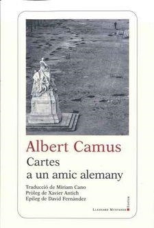 CARTES A UN AMIC ALEMANY | 9788417153830 | CAMUS,ALBERT | Llibreria Geli - Llibreria Online de Girona - Comprar llibres en català i castellà