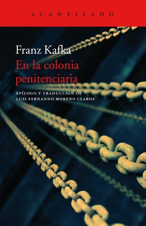 EN LA COLONIA PENITENCIARIA | 9788417346690 | KAFKA,FRANZ | Libreria Geli - Librería Online de Girona - Comprar libros en catalán y castellano