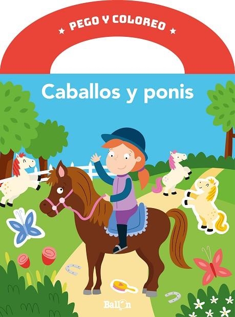 PEGO Y COLOREO-CABALLOS Y PONIS | 9789403212739 | BALLON | Llibreria Geli - Llibreria Online de Girona - Comprar llibres en català i castellà