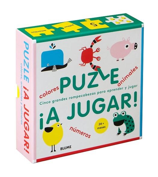 PUZLE ¡A JUGAR!CINCO GRANDES ROMPECABEZAS PARA APRENDER Y JUGAR | 9788417757144 | GLATT,JANA | Llibreria Geli - Llibreria Online de Girona - Comprar llibres en català i castellà