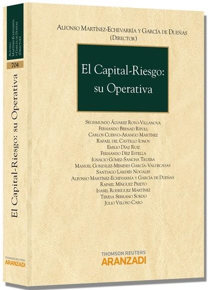 EL CAPITAL-RIESGO: SU OPERATIVA | 9788490140253 | MARTÍNEZ-ECHEVARRÍA Y GARCÍA DUEÑAS,ALFONSO | Llibreria Geli - Llibreria Online de Girona - Comprar llibres en català i castellà