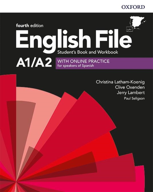 ENGLISH FILE ELEMENTARY A1/A2(STUDENT'S BOOK AND WORKBOOK WITH KEY PACK.4TH EDITION 2019) | 9780194058001 | LATHAM-KOENIG,CHRISTINA/OXENDEN,CLIVE | Llibreria Geli - Llibreria Online de Girona - Comprar llibres en català i castellà