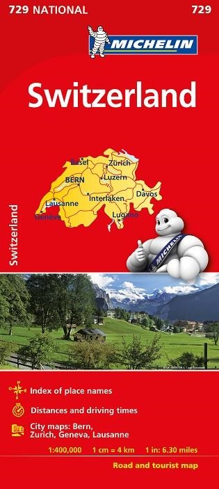 SUIZA(MAPA NATIONAL EDICIÓN 2019) | 9782067171640 | VARIOS AUTORES | Llibreria Geli - Llibreria Online de Girona - Comprar llibres en català i castellà