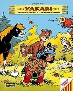 YAKARI-18.L'ESCAPADA DE L'OSSET.EL LLANGARDAIX DE L'OMBRA | 9788467924619 | DERIB/JOB | Llibreria Geli - Llibreria Online de Girona - Comprar llibres en català i castellà