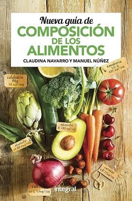 NUEVA GUÍA DE COMPOSICIÓN DE LOS ALIMENTOS | 9788491181712 | NAVARRO WALTER,CLAUDINA/NÚÑEZ Y NAVARRO,MANUEL | Llibreria Geli - Llibreria Online de Girona - Comprar llibres en català i castellà