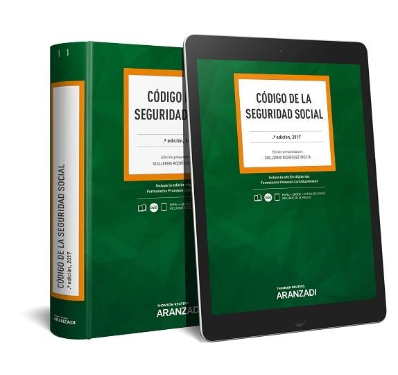 CÓDIGO DE LA SEGURIDAD SOCIAL(22 EDICION 2017) | 9788491774662 | RODRÍGUEZ INIESTA,GUILLERMO/SEMPERE NAVARRO,ANTONIO V. | Llibreria Geli - Llibreria Online de Girona - Comprar llibres en català i castellà