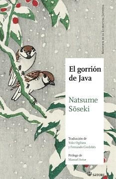 EL GORRIÓN DE JAVA | 9788417419318 | SOSEKI,NATSUME | Llibreria Geli - Llibreria Online de Girona - Comprar llibres en català i castellà