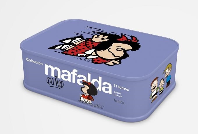 MAFALDA.11 TOMOS EN UNA LATA(EDICIÓN LIMITADA) | 9788426481009 | QUINO | Llibreria Geli - Llibreria Online de Girona - Comprar llibres en català i castellà