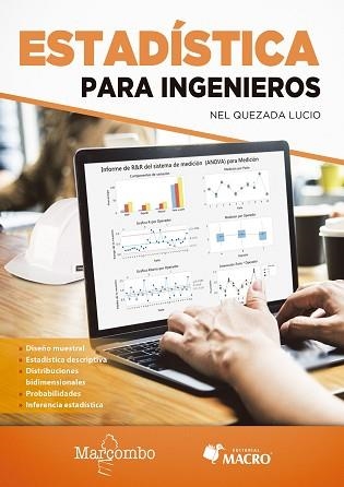 ESTADÍSTICA PARA INGENIEROS | 9788426728159 | QUEZADA LUCIO,NEL | Llibreria Geli - Llibreria Online de Girona - Comprar llibres en català i castellà