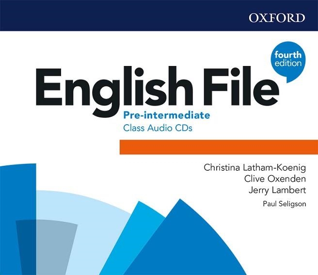 ENGLISH FILE 4TH EDITION PRE-INTERMEDIATE(CLASS AUDIO CD) | 9780194036290 | Llibreria Geli - Llibreria Online de Girona - Comprar llibres en català i castellà