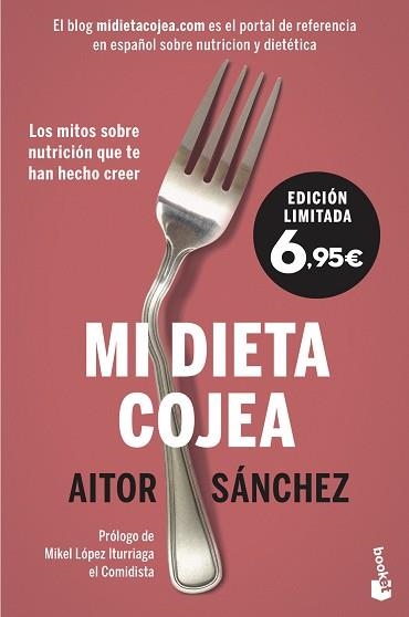 MI DIETA COJEA.LOS MITOS SOBRE NUTRICIÓN QUE TE HAN HECHO CREER | 9788408222118 | SÁNCHEZ GARCÍA,AITOR | Llibreria Geli - Llibreria Online de Girona - Comprar llibres en català i castellà