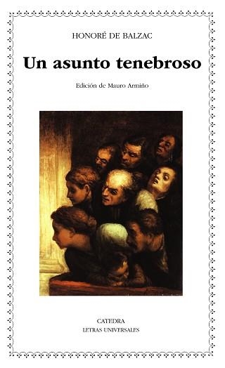 UN ASUNTO TENEBROSO | 9788437640730 | BALZAC,HONORÉ DE | Llibreria Geli - Llibreria Online de Girona - Comprar llibres en català i castellà