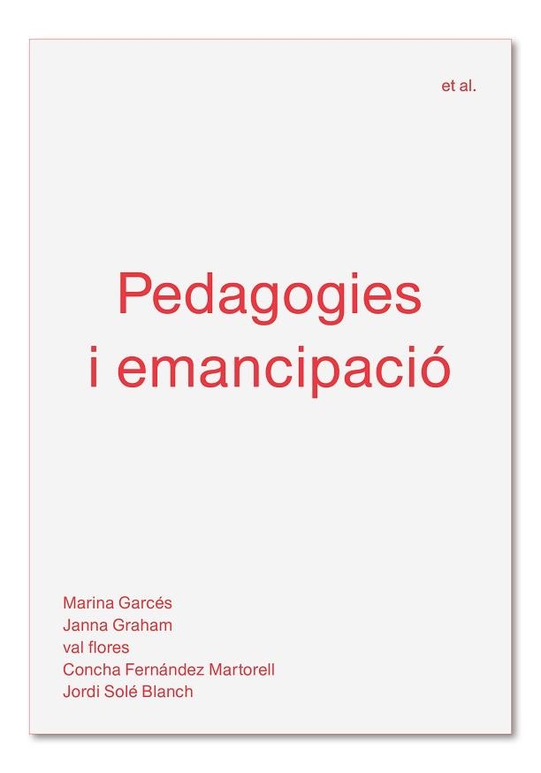 PEDAGOGIES I EMANCIPACIÓ | 9788494992483 | A.A.D.D. | Llibreria Geli - Llibreria Online de Girona - Comprar llibres en català i castellà