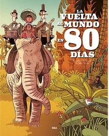 LA VUELTA AL MUNDO EN 80 DÍAS(ALBÚM) | 9788427219205 | VERNE,JULIO | Llibreria Geli - Llibreria Online de Girona - Comprar llibres en català i castellà