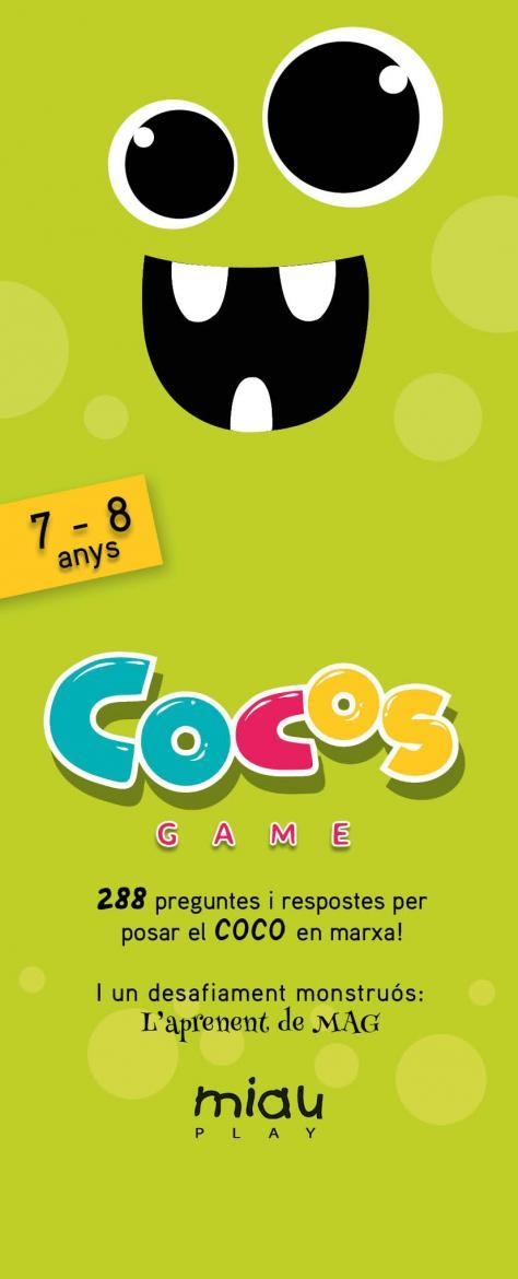 COCOS GAME 7-8 ANYS | 9788416082285 | OROZCO, MARÍA JOSÉ/RAMOS, ÁNGEL MANUEL/RODRÍGUEZ, CARLOS MIGUEL | Llibreria Geli - Llibreria Online de Girona - Comprar llibres en català i castellà