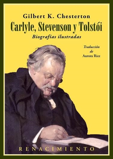 CARLYLE,STEVENSON Y TOLSTÓI.BIOGRAFÍAS ILUSTRADAS | 9788417950088 | CHESTERTON,G.K. | Llibreria Geli - Llibreria Online de Girona - Comprar llibres en català i castellà