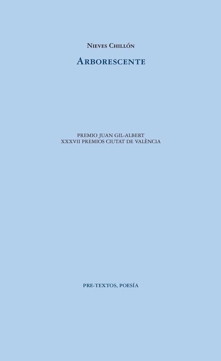 ARBORESCENTE | 9788418178184 | CHILLÓN, NIEVES | Llibreria Geli - Llibreria Online de Girona - Comprar llibres en català i castellà