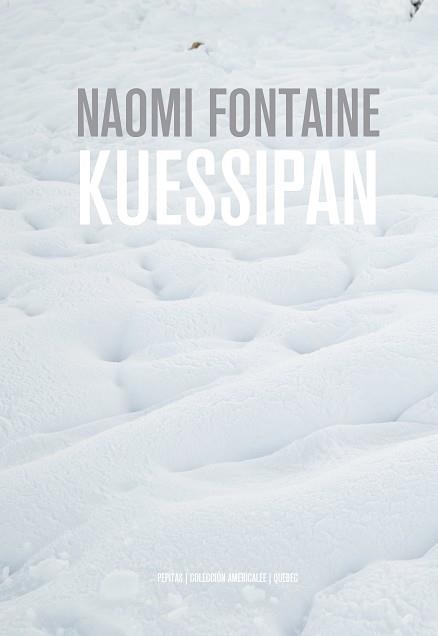 KUESSIPAN | 9788417386610 | FONTAINE,NAOMI | Llibreria Geli - Llibreria Online de Girona - Comprar llibres en català i castellà