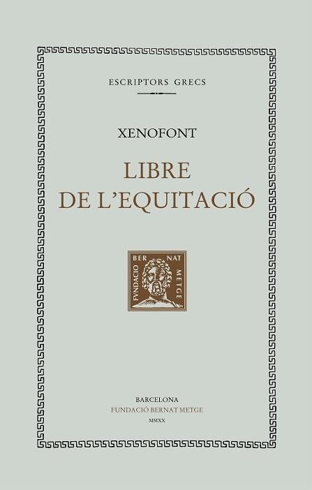 LLIBRE DE L'EQUITACIÓ | 9788498593488 | XENOFONT | Llibreria Geli - Llibreria Online de Girona - Comprar llibres en català i castellà