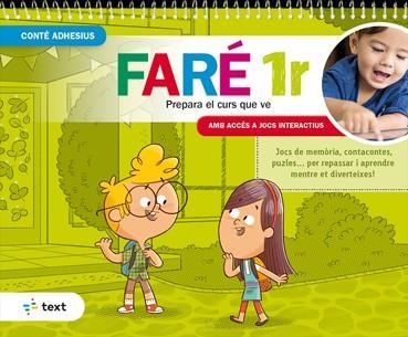 FARÉ 1R | 9788441233447 | FARRÉ PARÍS,ÀNGELS | Llibreria Geli - Llibreria Online de Girona - Comprar llibres en català i castellà