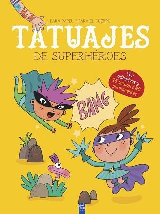 TATUAJES DE SUPERHÉROES | 9788408219170 | YOYO | Llibreria Geli - Llibreria Online de Girona - Comprar llibres en català i castellà