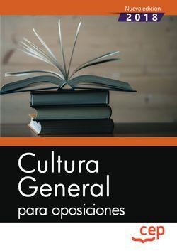 CULTURA GENERAL PARA OPOSICIONES | 9788417625870 | ROSAL NADALES, FRANCISCO | Llibreria Geli - Llibreria Online de Girona - Comprar llibres en català i castellà