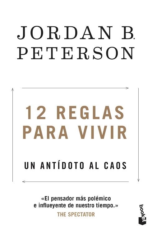 12 REGLAS PARA VIVIR.UN ANTÍDOTO AL CAOS | 9788408233114 | PETERSON,JORDAN B. | Llibreria Geli - Llibreria Online de Girona - Comprar llibres en català i castellà