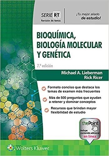 BIOQUÍMICA,BIOLOGÍA MOLECULAR Y GENÉTICA(SERIE RT) | 9788417949556 | LIEBERMAN,MICHAEL A./RICER,RICK | Llibreria Geli - Llibreria Online de Girona - Comprar llibres en català i castellà