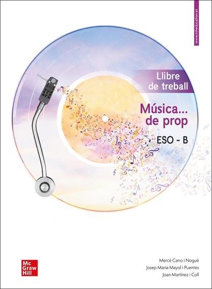 MÚSICA ... DE PROP - ESO B(QUADERN) | 9788448615864 | CANO NOGUÉ,MERCÈ/MARTÍNEZ COLL,JOAN/MAYOL PUENTES,JOSEP MARIA | Llibreria Geli - Llibreria Online de Girona - Comprar llibres en català i castellà