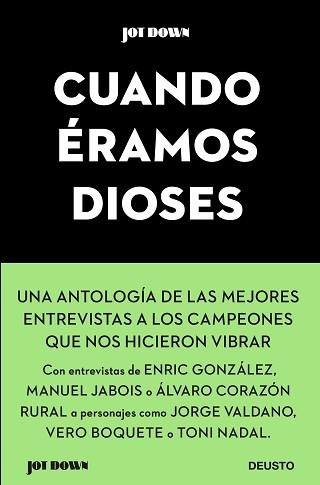 CUANDO ÉRAMOS DIOSES | 9788423431687 | AA.VV. | Llibreria Geli - Llibreria Online de Girona - Comprar llibres en català i castellà