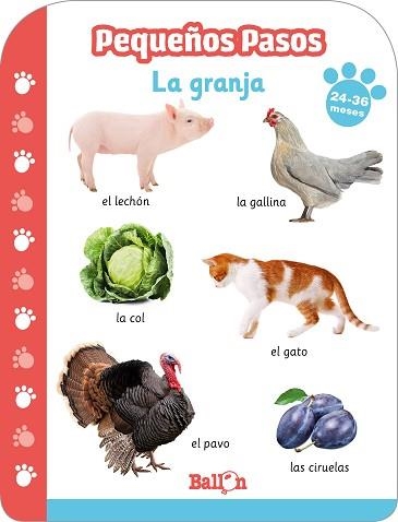 PEQUEÑOS PASOS.LA GRANJA | 9789403217048 | BALLON | Llibreria Geli - Llibreria Online de Girona - Comprar llibres en català i castellà