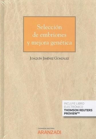 SELECCIÓN DE EMBRIONES Y MEJORA GENÉTICA(PAPEL + E-BOOK) | 9788413099057 | JIMÉNEZ GONZÁLEZ, JOAQUÍN | Llibreria Geli - Llibreria Online de Girona - Comprar llibres en català i castellà