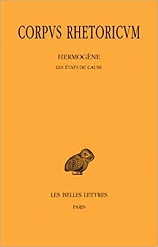 CORPUS RHETORICUM-2.HERMOGÈNE/LES ÉTATS DE CAUSE | 9782251005539 | Llibreria Geli - Llibreria Online de Girona - Comprar llibres en català i castellà