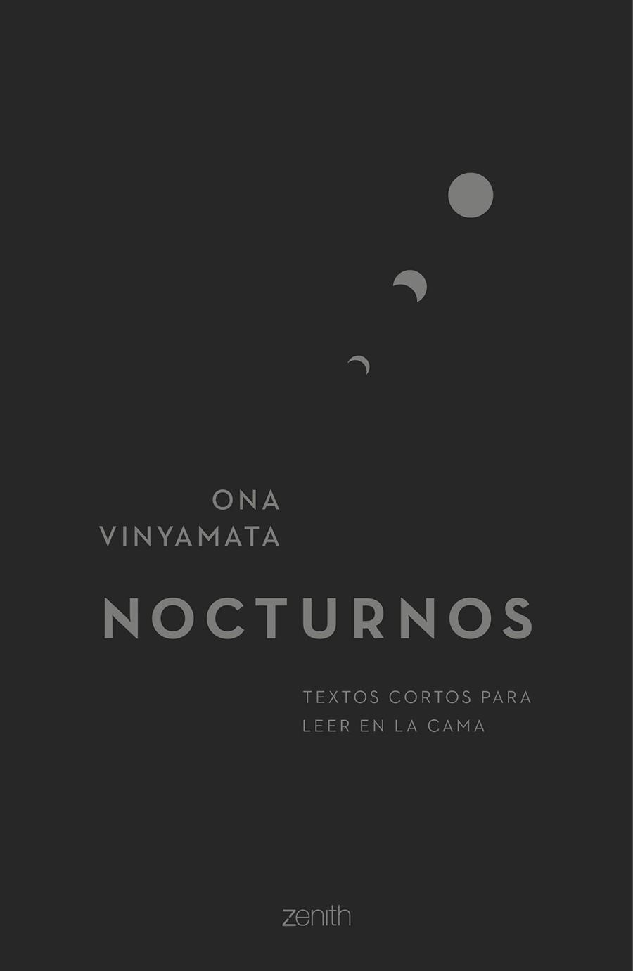 NOCTURNOS.TEXTOS CORTOS PARA LEER EN LA CAMA | 9788408232827 | VINYAMATA,ONA | Llibreria Geli - Llibreria Online de Girona - Comprar llibres en català i castellà