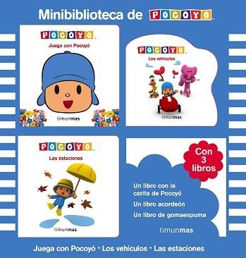 MINIBIBLIOTECA DE POCOYÓ.ESTUCHE CON TRES LIBROS | 9788408231530 | Llibreria Geli - Llibreria Online de Girona - Comprar llibres en català i castellà