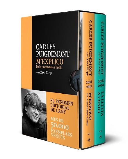 M'EXPLICO I LA LLUITA A L'EXILI(EDICIÓ PACK) | 9788418226243 | PUIGDEMONT,CARLES | Llibreria Geli - Llibreria Online de Girona - Comprar llibres en català i castellà