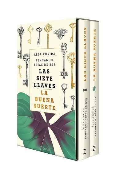 ESTUCHE LA BUENA SUERTE Y LAS SIETE LLAVES | 9788408236214 | ROVIRA,ÁLEX/TRÍAS DE BES,FERNANDO | Llibreria Geli - Llibreria Online de Girona - Comprar llibres en català i castellà