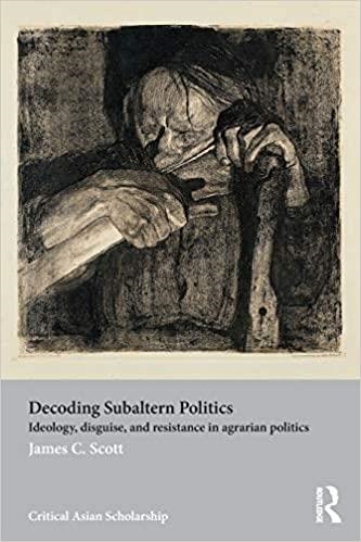 DECODING SUBALTERN POLITICS.IDEOLOGY,DISGUISE AND RESISTANCE IN AGRARIAN POLITICS | 9780415540100 | SCOTT,JAMES C. | Llibreria Geli - Llibreria Online de Girona - Comprar llibres en català i castellà