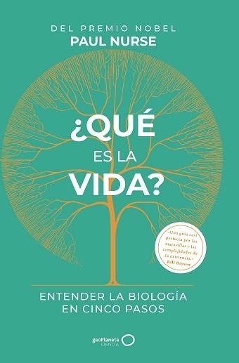 QUÉ ES LA VIDA?ENTENDER LA BIOLOGÍA EN CINCO PASOS | 9788408233589 | NURSE,PAUL | Llibreria Geli - Llibreria Online de Girona - Comprar llibres en català i castellà