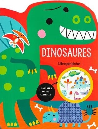 DINOSAURES(LLIBRE PER PINTAR) | 9788412234114 | EDE,LARA | Llibreria Geli - Llibreria Online de Girona - Comprar llibres en català i castellà