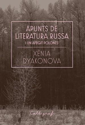 APUNTS DE LITERATURA RUSSA I UN AFEGIT POLONÈS | 9788412212358 | DYAKONOVA,XÈNIA | Llibreria Geli - Llibreria Online de Girona - Comprar llibres en català i castellà