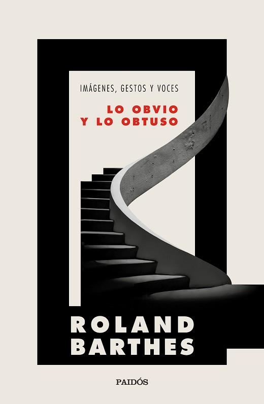 LO OBVIO Y LO OBTUSO.IMÁGENES,GESTOS Y VOCES | 9788449337109 | BARTHES,ROLAND | Llibreria Geli - Llibreria Online de Girona - Comprar llibres en català i castellà