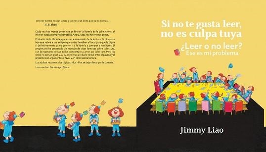 SI NO TE GUSTA LEER,NO ES CULPA TUYA | 9788416985135 | LIAO, JIMMY | Llibreria Geli - Llibreria Online de Girona - Comprar llibres en català i castellà