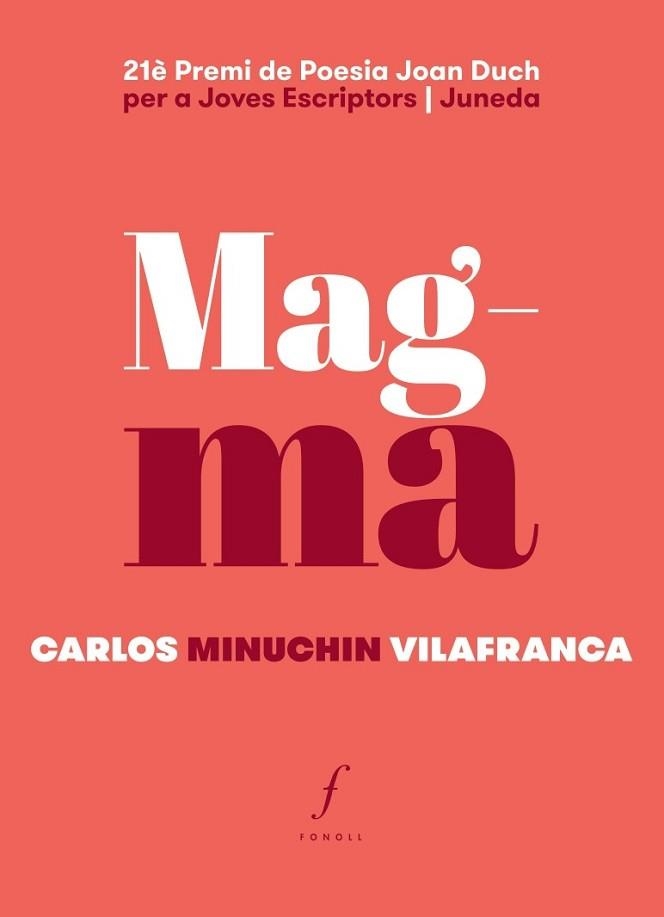 MAGMA | 9788412146332 | MINUCHIN VILAFRANCA,CARLOS | Llibreria Geli - Llibreria Online de Girona - Comprar llibres en català i castellà