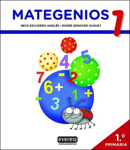 MATEGENIOS  1 | 9788428343725 | ESCUDERO ANGLÈS,NEUS/GENOVER HUGUET,ROSER | Libreria Geli - Librería Online de Girona - Comprar libros en catalán y castellano