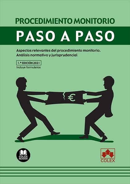 PROCEDIMIENTO MONITORIO.PASO A PASO | 9788413591438 | TENREIRO BUSTO, ELENA/PÉREZ CASTRO, CARMEN TAMARA | Llibreria Geli - Llibreria Online de Girona - Comprar llibres en català i castellà