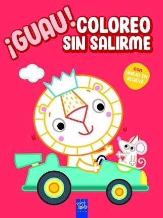 GUAU! COLOREO SIN SALIRME.ROJO | 9788408236146 | YOYO | Llibreria Geli - Llibreria Online de Girona - Comprar llibres en català i castellà