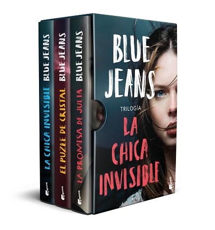 ESTUCHE LA CHICA INVISIBLE | 9788408239451 | BLUE JEANS | Llibreria Geli - Llibreria Online de Girona - Comprar llibres en català i castellà