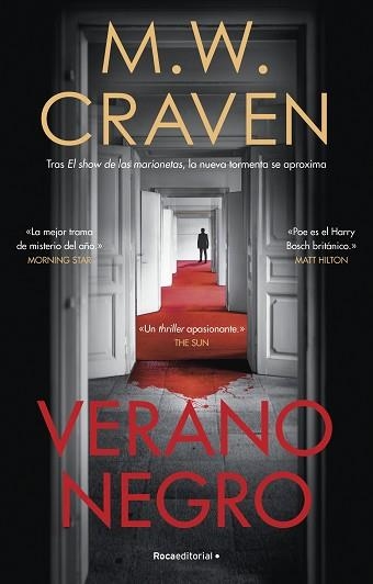 VERANO NEGRO(SERIE WASHINGTON POE 2) | 9788418249082 | CRAVEN,M.W. | Llibreria Geli - Llibreria Online de Girona - Comprar llibres en català i castellà